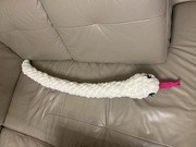 Szydełkowy wąż handmade