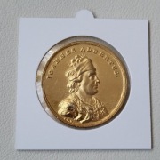 Suita KRÓLEWSKA - Medal - JAN OLBRACHT - platerowana złotem