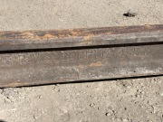 Stara Zabytkowa Szyna Kolejowa