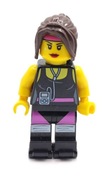 Lego Minifigures tlm033 - Cardio Carrie na wrotkach / City