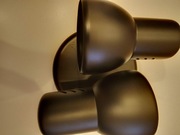 OPRAWA ŚCIENNA  PODWÓJNA OKRĄGŁA - CZARNA