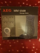 Mata masująca AEG samochodowa MM 5568 podgrzewana 12V okazja NOWA