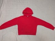 Czerwona bluza dresowa z kapturem La Redoute 152