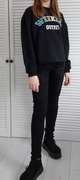 Bluza czarna 12 lat + r. 152