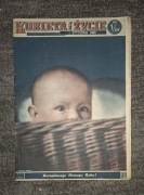 Kobieta i Życie – nr 1/1953 – Noworoczna okładka z dzieckiem
