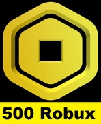 ROBLOX ROBUX 500 SZTUK 500 ROBUXÓW RS GAMEPASS TANIO NAJLEPSZA CENA