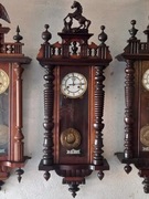 Stary zegar Gustaw Becker P-42  Silesja 