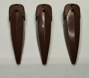 1x  LEGO 15362 buildable figures, Reddish brown Claw Wide Curved