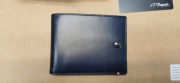 S.T. DUPONT - Line D Wallet 6cc niebieski luksusowy portfel premium