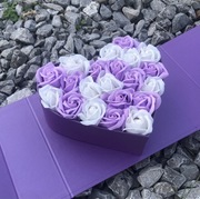 Słodki box prezent słodyczy zestaw flower 