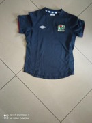 Koszulka T-shirt 146 niebieska szybkoschnąca