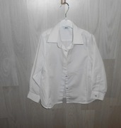 wizytowa biała  bluzka koszula dziewczęca   BHS  116