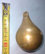 Mosiężna stara  "gruszka"