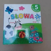 Słowa - książeczka z wyjmowankami