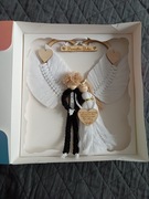 Anioł stróż aniołki z makramy pamiątka ślubu 