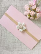 Opaska bezuciskowa dla dziewczynki kwiatek 