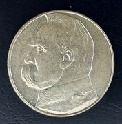 II RP - Moneta 10 zł - Józef Piłsudski - 1939 