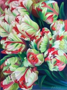 obraz tulipany kwiaty