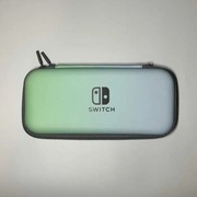Etui na Nintendo Switch Zielony Niebieski futerał case kejs obudowa
