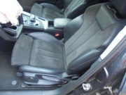 A4 b9 fotele kanapa jak S-line skóra + alcantara grzane