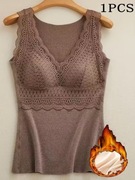 Damska bezszwowa kamizelka termiczna na jesień i zimę rozmiar EU36