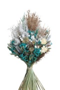 Zimowy bukiet roślin stabilizowanych i suszonych 