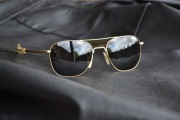 Okulary 24k gold Randolph Eng Aviators Polarized