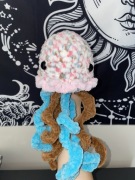 Maskotka Pluszak meduza Amigurumi Handmade