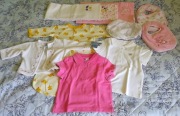 Zestaw ubranek nowych, pieluszki wielorazowe