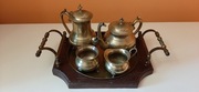 Mosiężny Garnitur do Kawy i Herbaty. XIX / XX w.