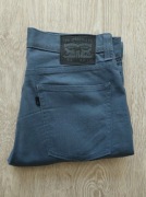 Levi's 511 spodnie jeansowe jeansy dżinsy szare idealne perełki 32/32
