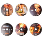 6xDVD (m.in. Hannibal, Bezsenność, Siedem, Utalentowany Pan Ripley)