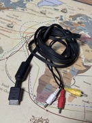 Oryginalny kabel AV do PS2