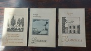 3 książki - B.Prus Kamizelka, H.Sienkiewicz Latarnik, M. Dąbrowska  1982-83