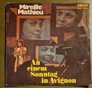 Mireille Mathieu, An einem Sonntag in Avignion, płyta winylowa 12".
