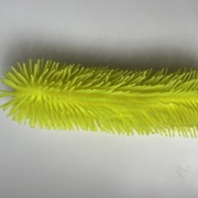 Gąsienica włochata miękka YoYo 30 cm żółta