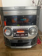 Wieża Philips FWC 399/34 - bardzo mocna radio,cd,magnetofon,aux -vintage 