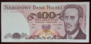 100 zł złotych  - 1982 r. -  seria HZ 0668550 - stan 1    Rzadkość L4