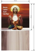 Baner religijny na ołtarz,  Boże Ciało 