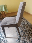 3 krzesła J.Chierowski, AGA, prl, tapicerowane,  vintage 