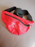 nerka, biodrówka, torba na pas, saszetka Kappa czerwona