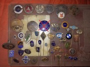 kolekcja zabytkowych wpinek auto/moto - 1 szt.- oldtimer 1920-50