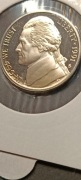 USA 5 Cents Jefferson Nicel 1991-S-Proof