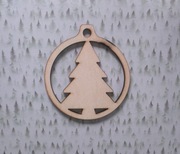 bombka sklejka 10 cm decoupage scrapbooking mod20