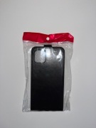 Etui skórzane Iphone 11 czarne brązowe białe skóra
