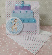 kartka na 3 urodziny, sztalugowa chłopięca prezent