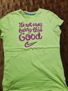 Bawełniany dziewczęcy t-shirt r. 164 Nike
