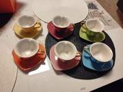 Zestaw filiżanek Artvigor 12 części serce 