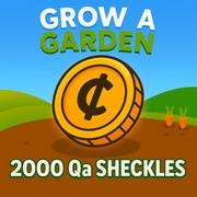Roblox GAG 2Qi Schekles Grow a Garden 2000 Qa Sheckles