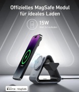 Stacjonarna bezprzewodowa ładowarka Anker 3w1 MagSafe iPhone/Watch/AirPods